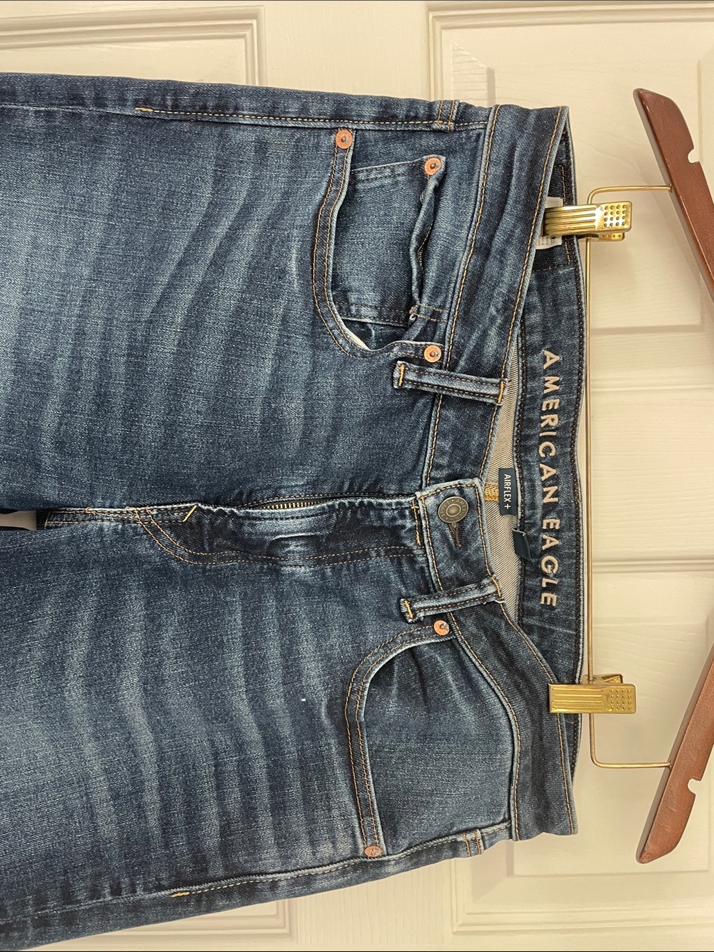 American Eagle Outfitters Dark Blue Skinny Jeans